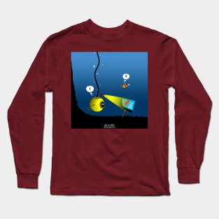 Deep Sea You Are Here Sign Long Sleeve T-Shirt